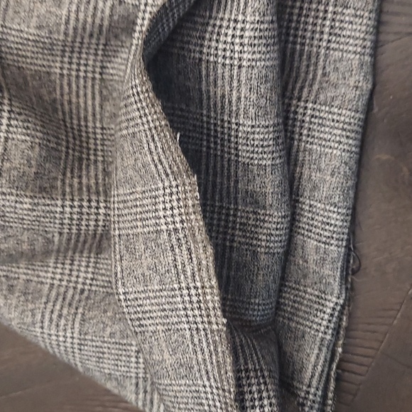 LOFT Julie Trouser In Black and White Plaid 10 - Picture 13 of 13